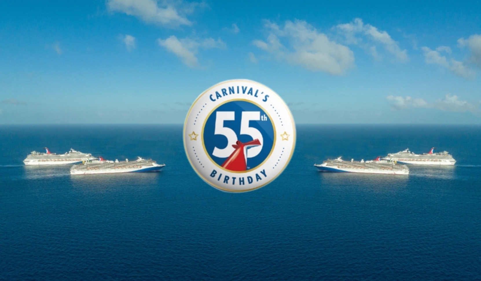 Carnival Cruise Line viert 55ste verjaardag in 2027 met ontmoetingen op zee