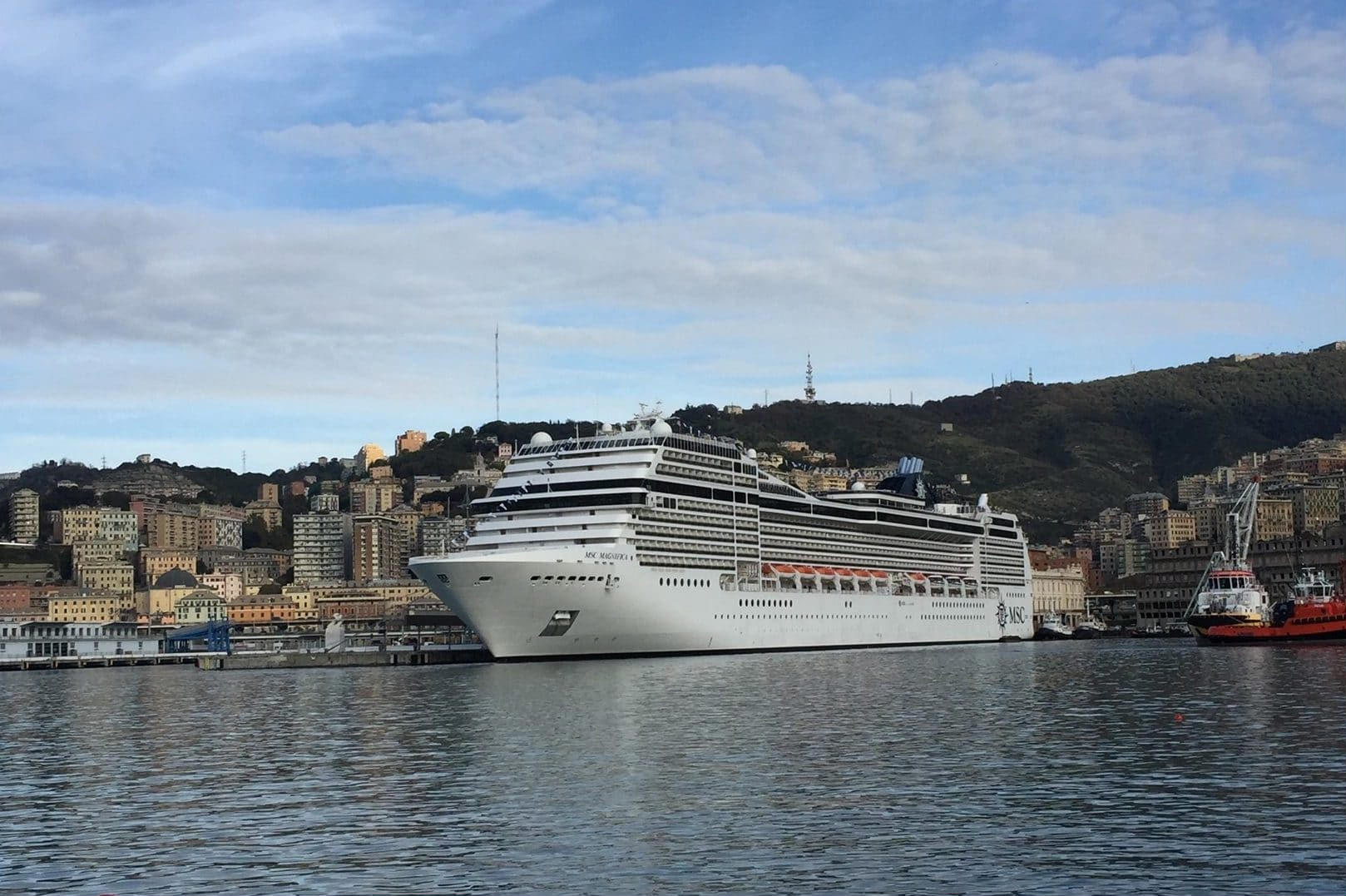 MSC Magnifica terug in de vaart na onderhoudsbeurt