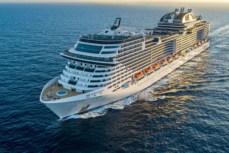 MSC zet wereldklasse schip in naar Port Canaveral			