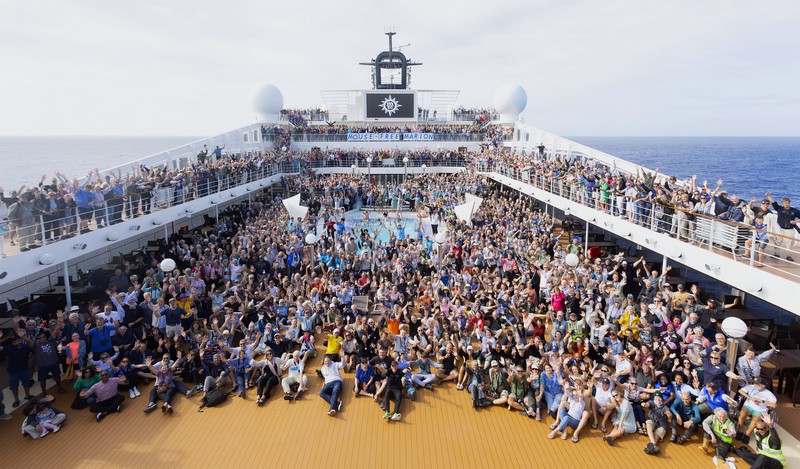 MSC Musica verwelkomt 2.000 vogelliefhebbers op expeditie naar Marion Island		