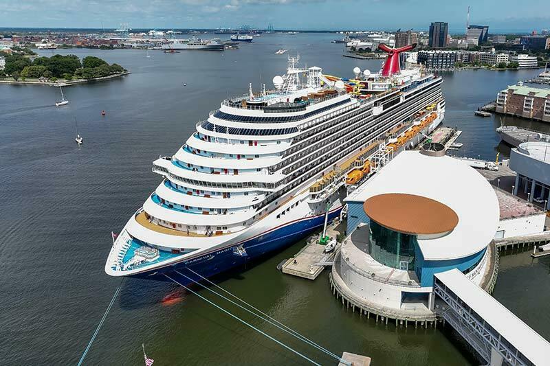 Renovatiewerkzaamheden aan Norfolk Cruise Terminal bijna voltooid		