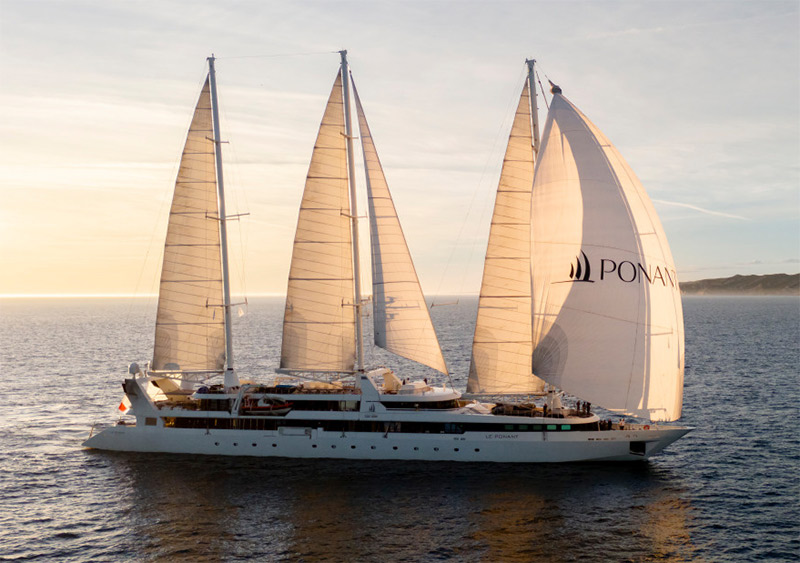 Ponant lanceert nieuwe Franse Rivièra-route aan boord van Le Ponant in 2026