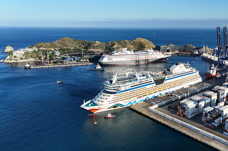 Santa Marta verwelkomt 8.600 passagiers tijdens het seizoen 2024/25