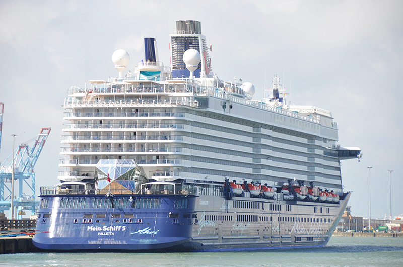 Recordresultaten voor TUI Cruise-merken	