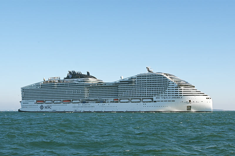 MSC Cruises presenteert winterprogramma 2026-27 in de VS met zeven schepen