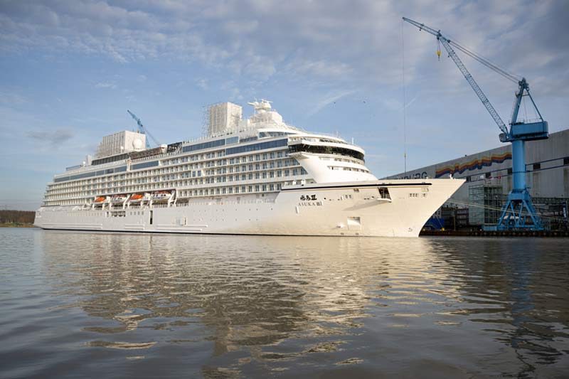 Asuka III: Nieuwe LNG-cruiseschip ondergaat zeetesten voorafgaand aan oplevering		