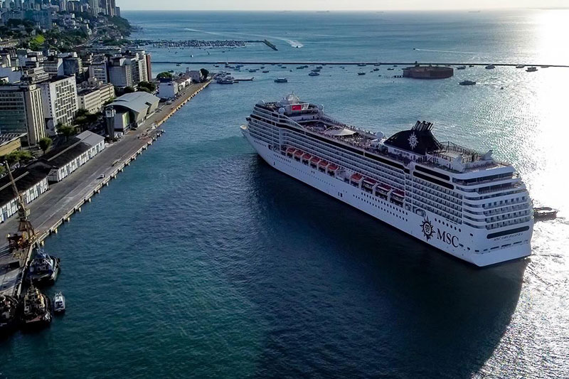 MSC Orchestra begint trans-Atlantische reis naar Europa	
