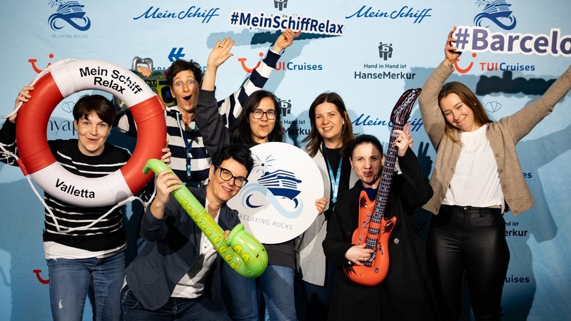 TUI verwelkomt reisagenten aan boord van Mein Schiff Relax	