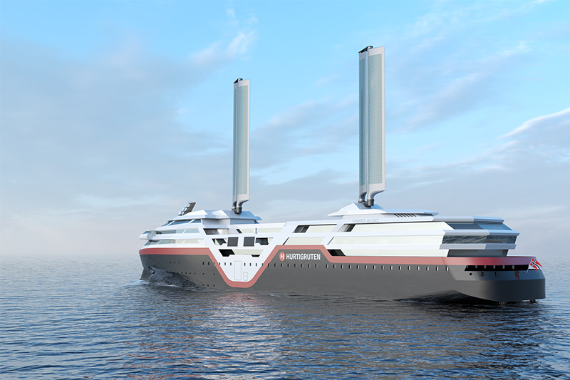 Hurtigruten Voltooit Testfase van Sea Zero Project in Noorwegen			
