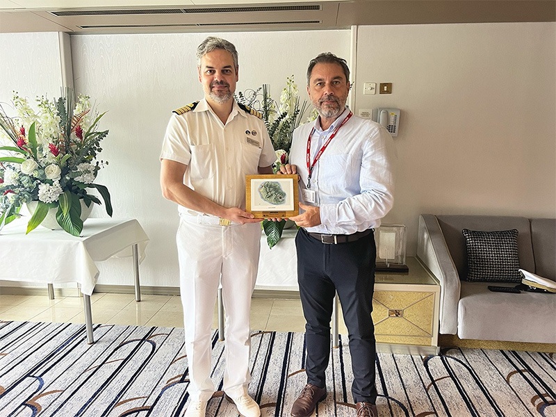 P&O Cruises' Arcadia keert terug naar de Vanilla Islands	