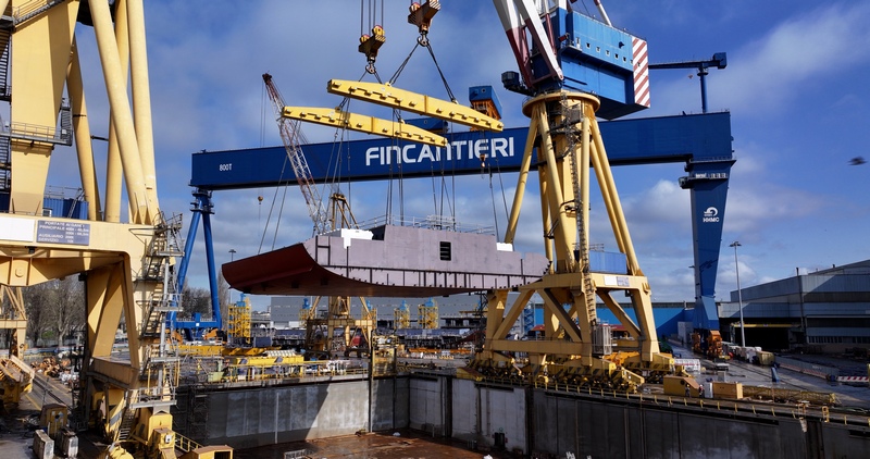 Kiellegging voor Seven Seas Prestige bij Fincantieri	