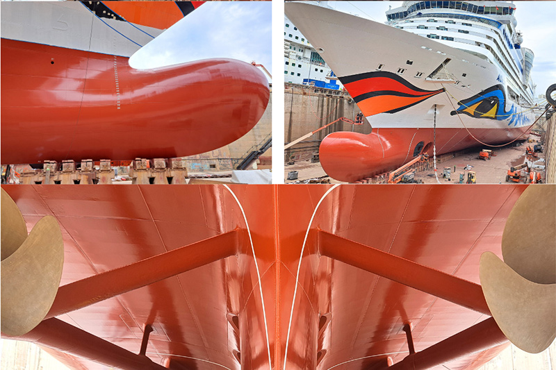 Carnival Corporation past milieuvriendelijke Aquaterras-coating toe op zestiende schip	