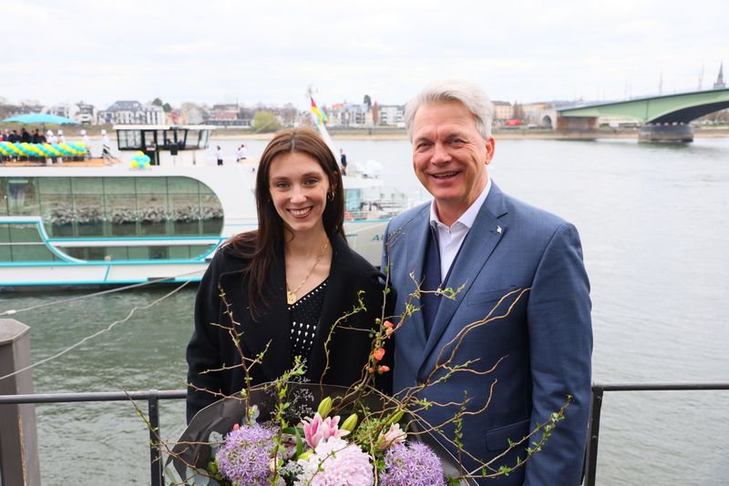 MS Aurelia van Phoenix Reisen gedoopt in Bonn	
