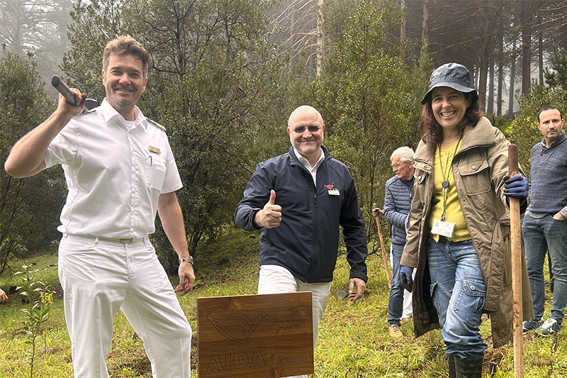 Havens van Madeira en AIDA Cruises starten herbossingsproject			