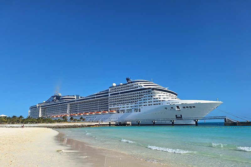 MSC Divina sluit cruiseseizoen in de VS af		