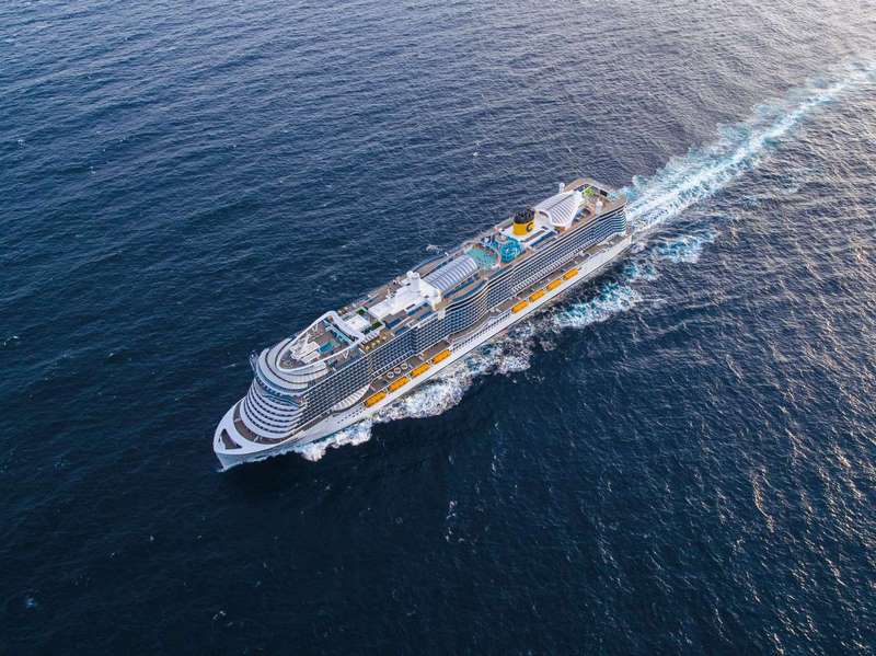 Costa Smeralda keert terug naar Genua na winterseizoen in de VAE	