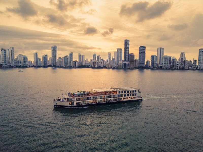AmaWaterways presenteert eerste riviercruiseschip op de Magdalena-rivier in Colombia		