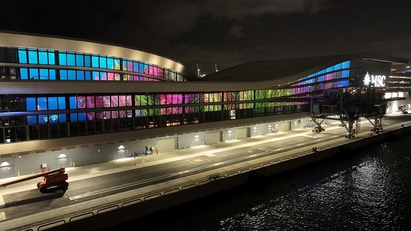 MSC presenteert kunstinstallatie ‘Maris’ in nieuwe cruiseterminal in Miami		