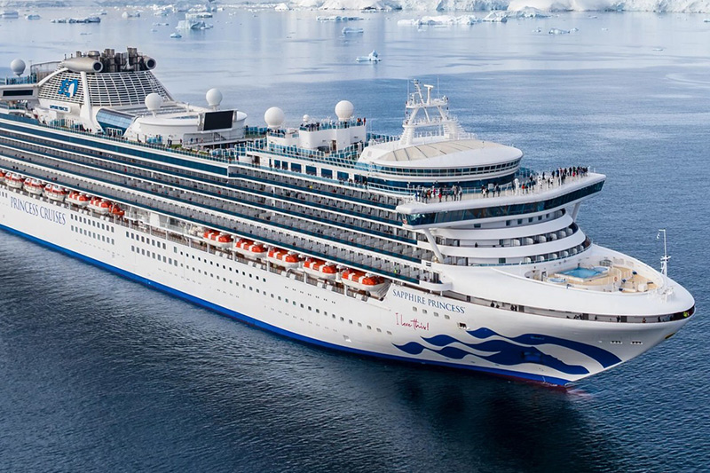 Sapphire Princess presenteert 32-nachtencruise naar de Zuidelijke Stille Oceaan