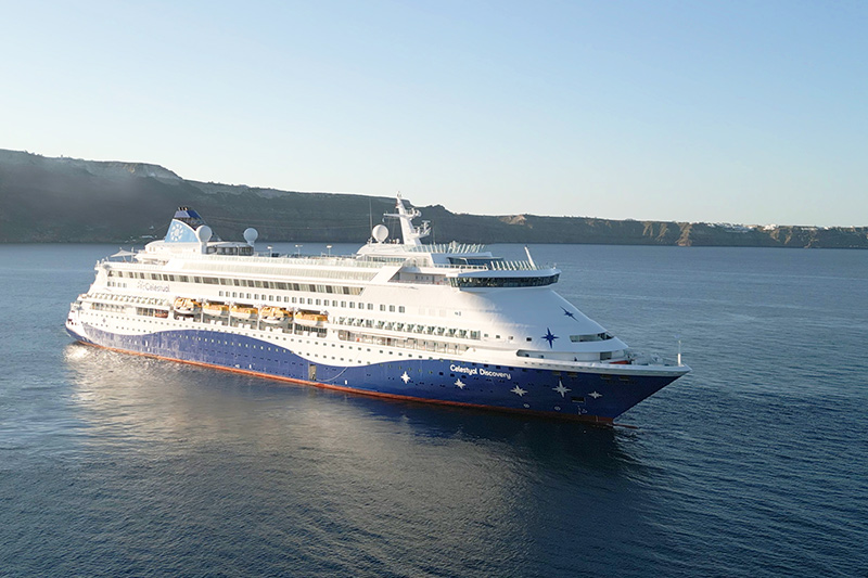 Celestyal Discovery presenteert primeur: eerste schip in Griekenland dat vaart op biobrandstof		