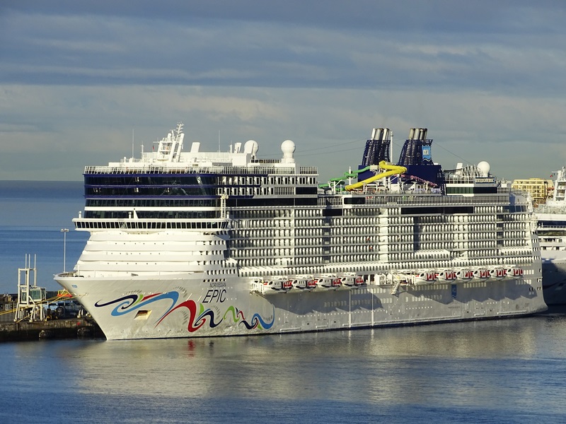 Norwegian Epic gaat droogdok in Frankrijk in	