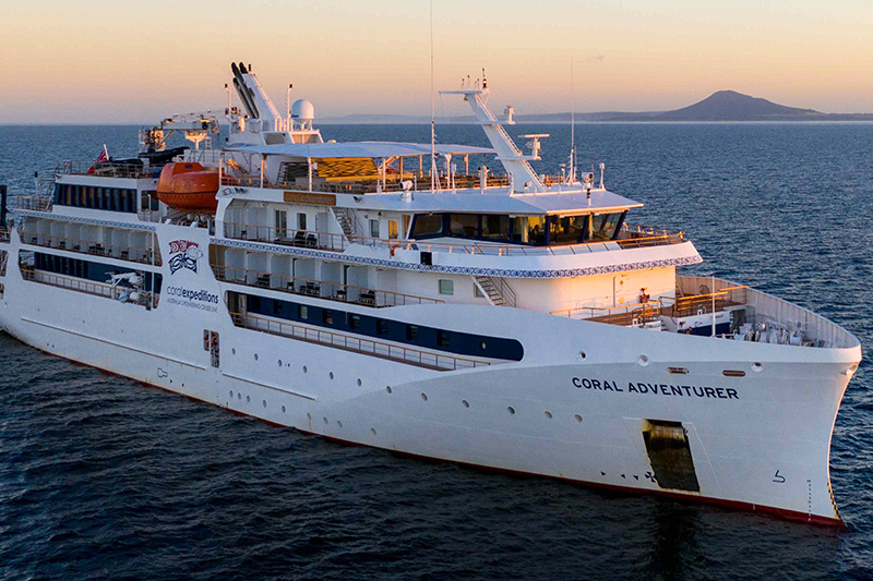 Coral Expeditions onthult reisprogramma 2026–2027