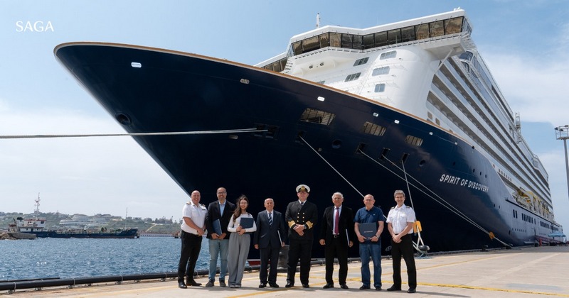 Saga Cruises brengt eerste bezoek aan Çesme	