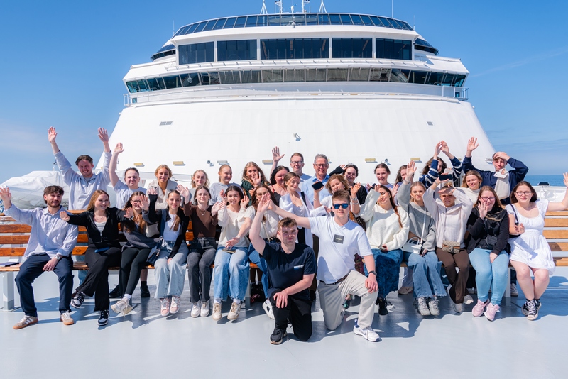 Studenten Verkennen Cruisecarrières aan Boord van de Borealis	