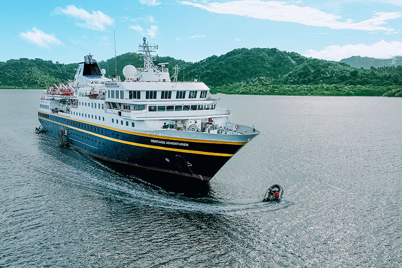 Daram, Filipijnen verwelkomt eerste cruiseschip ooit	