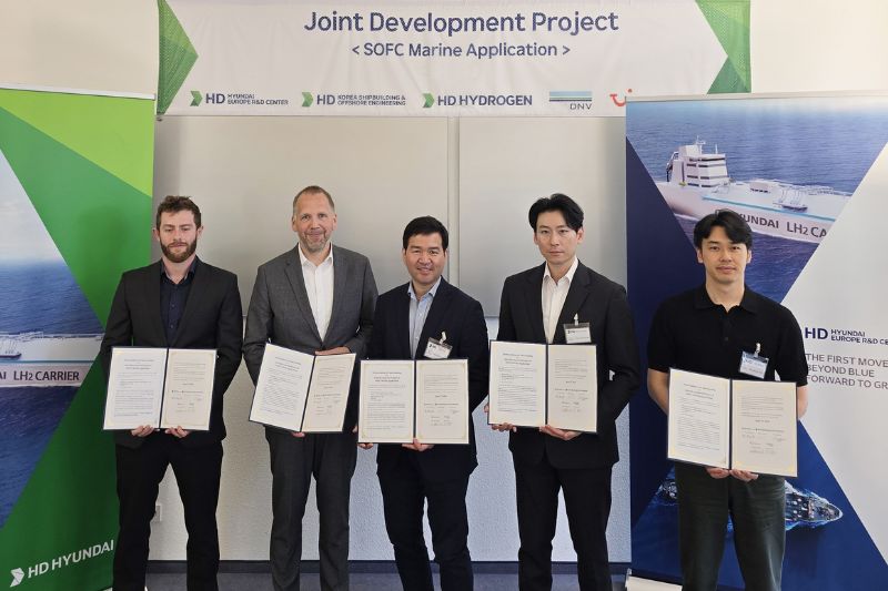 HD Hyundai ontwikkelt brandstofceltechnologie voor cruiseschepen	
