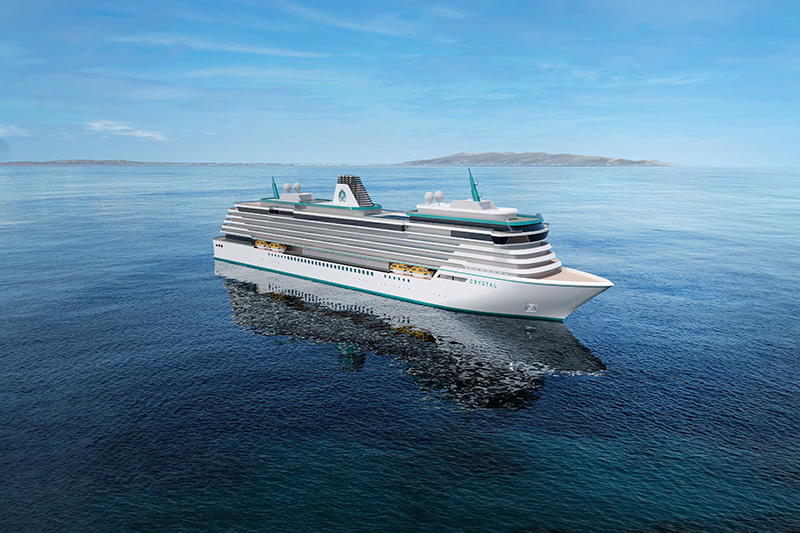 Crystal rondt financiering af voor twee nieuwe cruiseschepen		