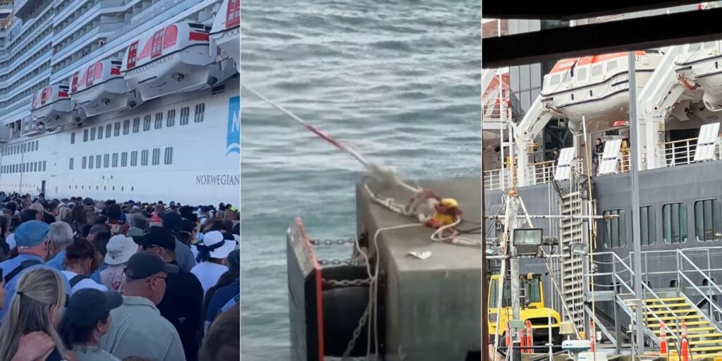 Waarom vallen loopbruggen van cruiseschepen steeds vaker in het water?