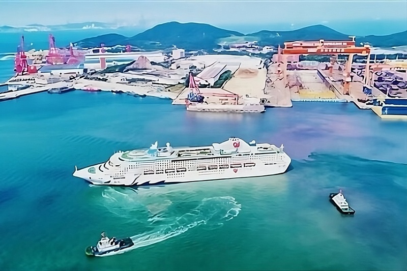 Dream in de droogdok in China	