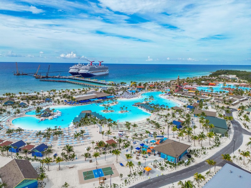 Dit zijn de 20 schepen die naar Carnival’s nieuwe Celebration Key varen	