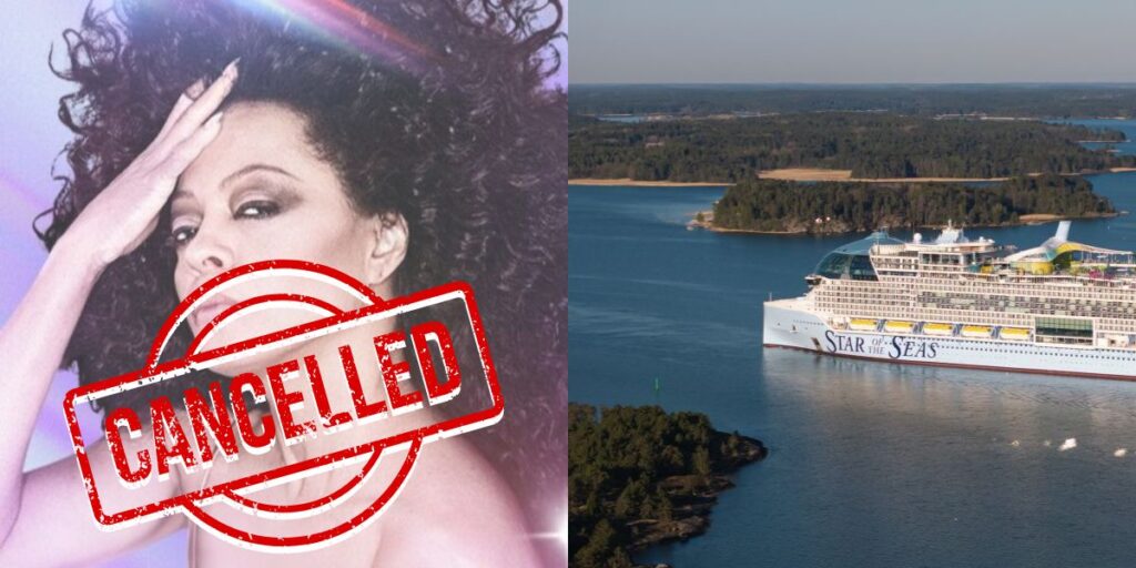 Royal Caribbean zoekt dringend nieuwe doopvrouw nu Diana Ross zich terugtrekt