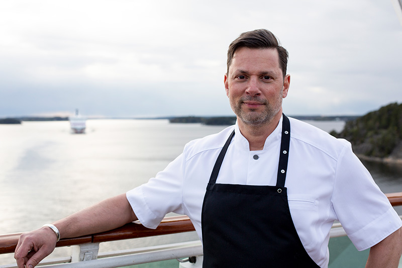 Topchef Danyel Couet werkt samen met Birka Gotland		