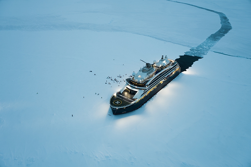 Ponant introduceert 12-daagse Noordpoolreizen in 2027