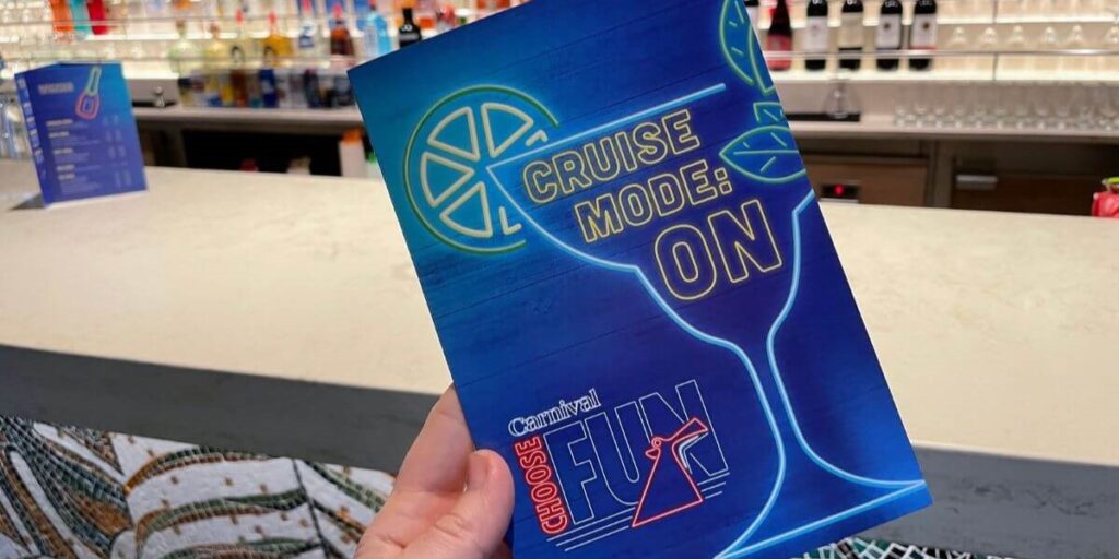 Carnival introduceert nieuw alcoholvrij drankpakket: CHEERS! Zero Proof		