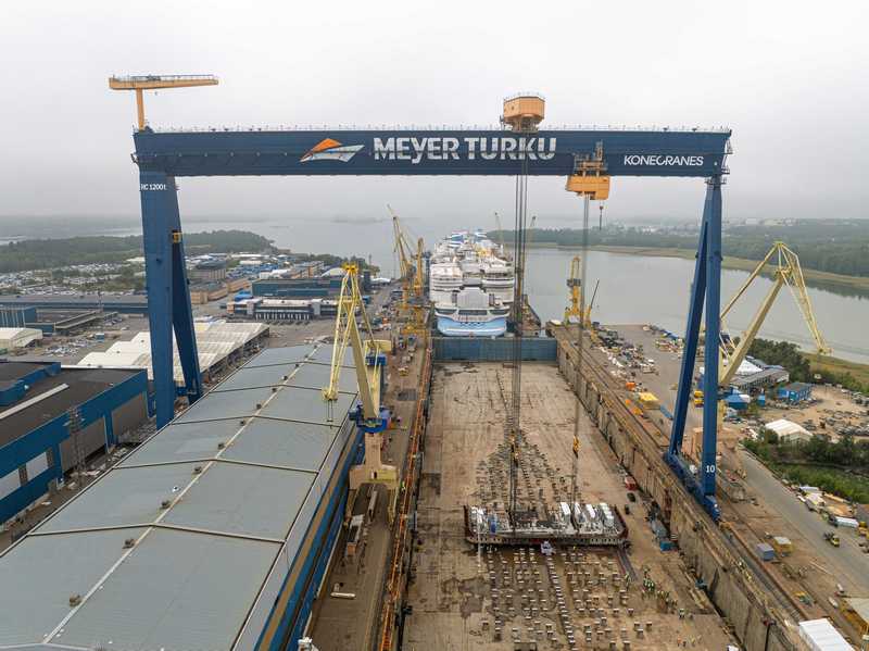 Meyer Turku legt kiel voor vierde schip in Icon-klasse	