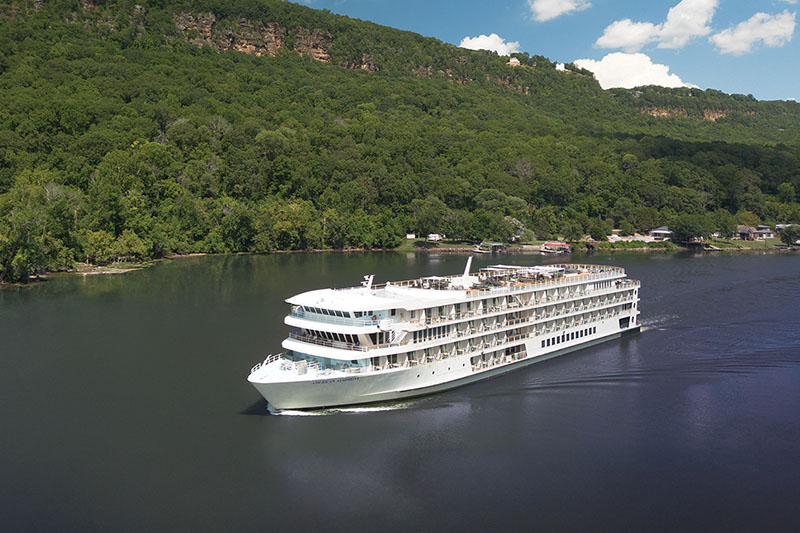 American Cruise Lines presenteert nieuwe vaarroutes op de Mississippi		