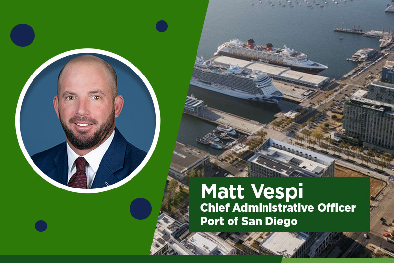 Haven van San Diego benoemt Matt Vespi tot Chief Administrative Officer