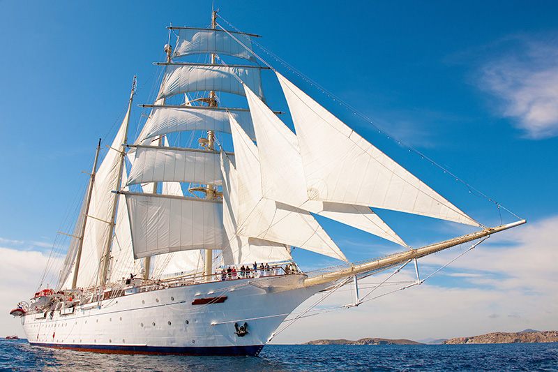 Star Clippers zet Grand Voyages in 2026 in de schijnwerpers