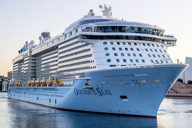 Royal Caribbeans Ovation rondt eerste zomerseizoen in Los Angeles af