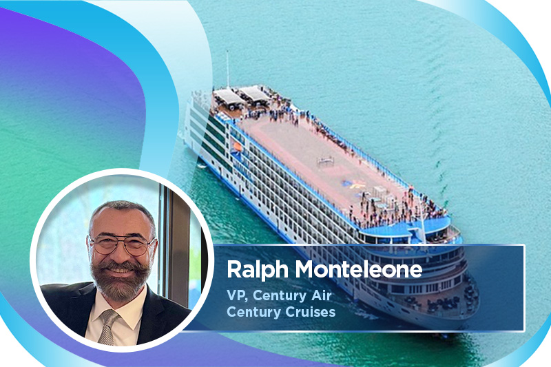 Century Cruises benoemt Ralph Monteleone tot VP van Century Air