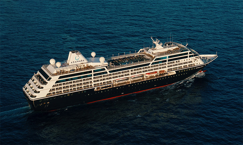 Azamara Journey arriveert in Middellandse Zee voor najaarsseizoen