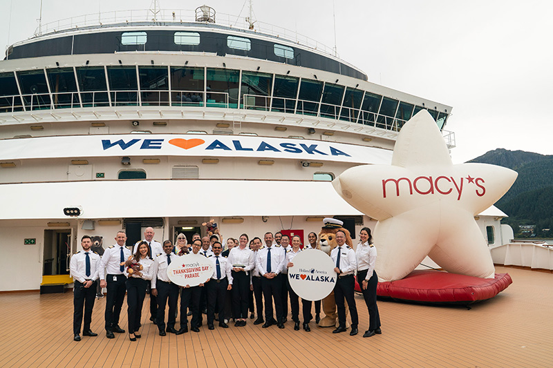 Holland America Line doet mee aan Thanksgiving-parade van Macy's in New York