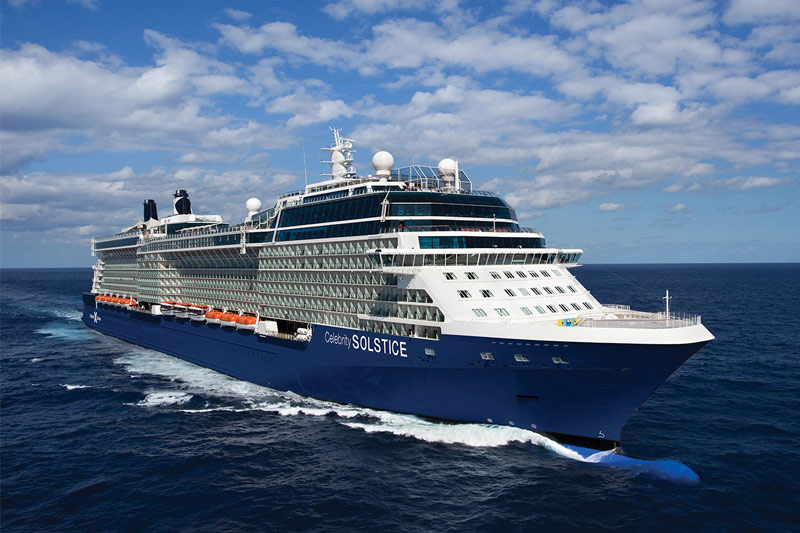 Celebrity Solstice verhuist naar Azië