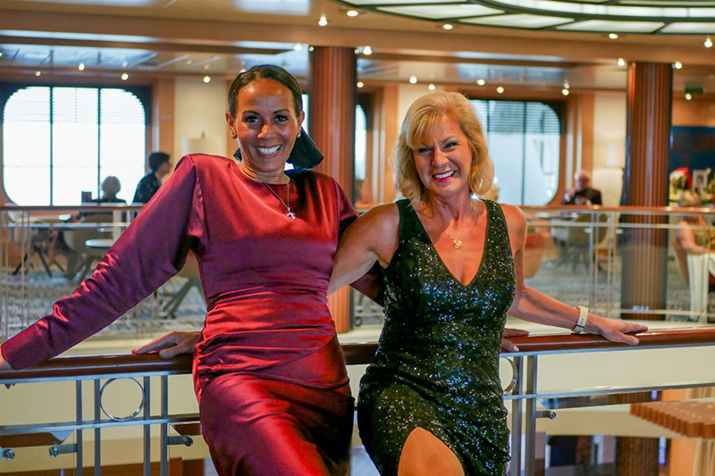 Reisvriendinnen te zien in tv-serie van Ambassador Cruise Line