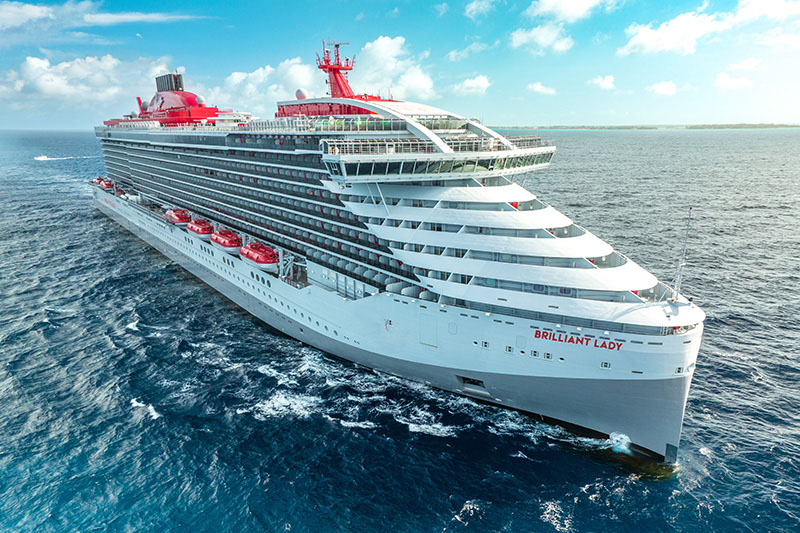 Haven van Quebec verwelkomt Virgin Voyages en de Brilliant Lady