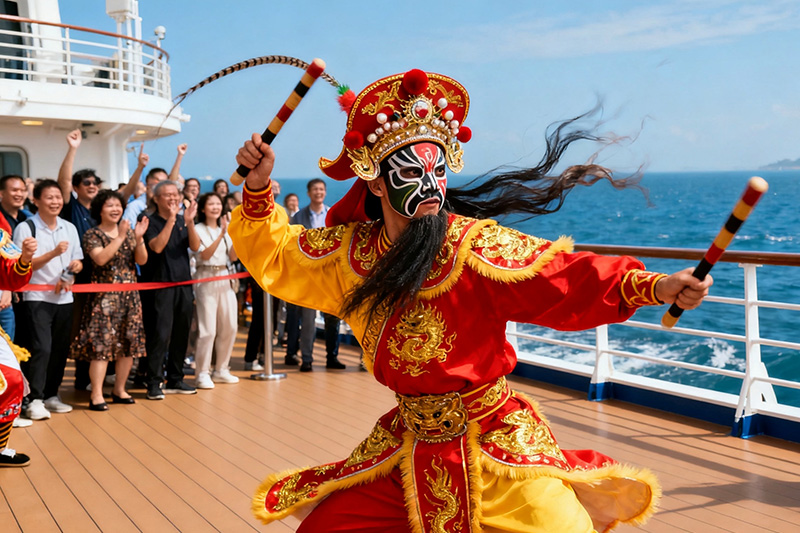 StarCruises viert Chinese cultuur met 'Yingge Dance at Sea'-cruise